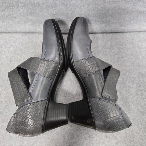 Rockport By Cobb Hill Kailyn Mary Jane Heeled Loafers Size 7 - Picture 6 of 10